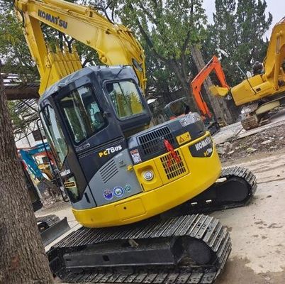 Excavadora usada Komatsu PC78US com motor Komatsu S4D95LE-3 em bom estado