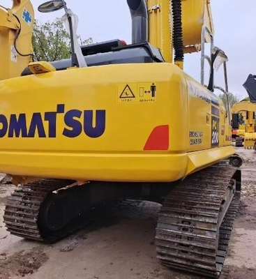 Excavadora de segunda mão Komatsu PC200-8 com capacidade de 1 balde e cilindro hidráulico original