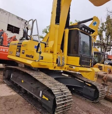 Excavadora usada Komatsu PC200-8 com cilindro e válvula hidráulica originais