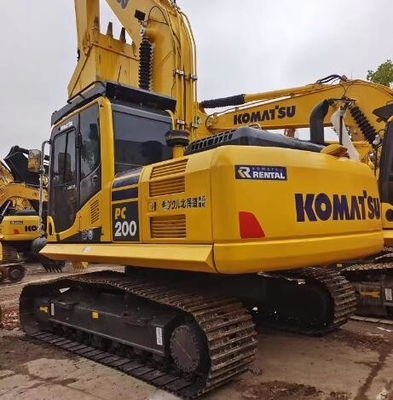 Komatsu PC200-8 cilindro hidráulico original Japão Komatsu PC240 escavadeira de segunda mão