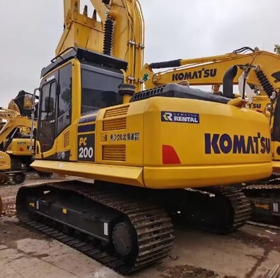 Excavadora Komatsu PC200-8 de segunda mão original do Japão PC200-8 com Horário de Trabalho 0-2000