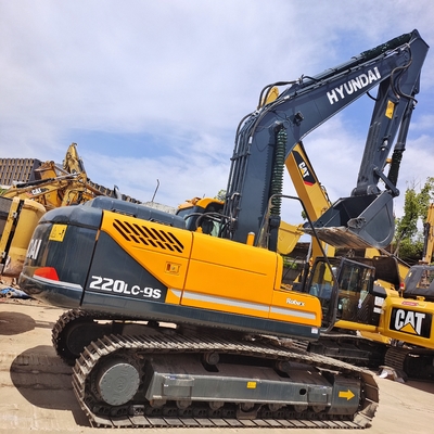 2750 Máximo raio de escavação 118KW 220lv-9s 330lc Hyundai 220 Excavator Usado na Coreia