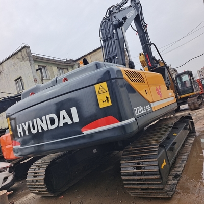 20 toneladas de peso operacional usado Coreia Hyundai 215LC-9 escavadeira com calçados de pista do Japão