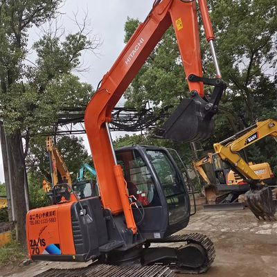 Excavadora usada Hitachi Zx60 com motor 4TNV98 e bomba hidráulica original