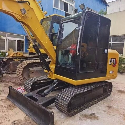 Máquina de escavadeira Cat 306E2 usada com 1200 horas de trabalho e bomba hidráulica original