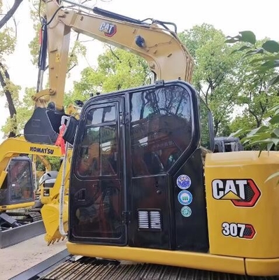 CAT 307D 307D2 307E Excavadora com bomba e válvula hidráulicas originais em bom estado