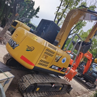 43KW Sany Mini Excavator SY75 SY60 SY55 SY35 SY95 Usado para construção de engenharia