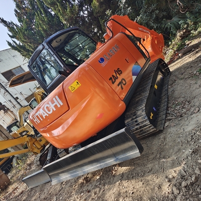 Excavadora Hitachi Zx70 com capacidade de 0.2 baldes e peso da máquina de 5380 kg do Japão