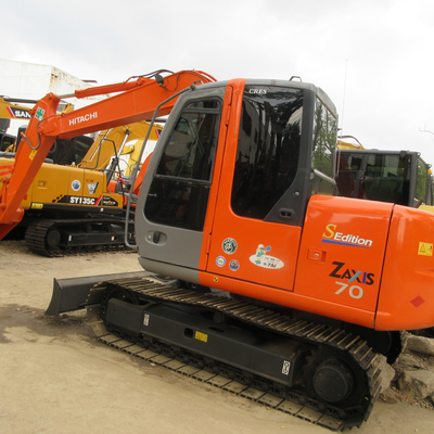 Em bom estado mini escavadeira usada original Hitachi Zaxis70 ZX70 com motor original