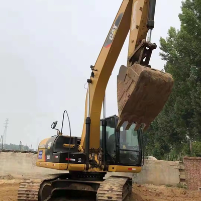 Excavadora de 20 toneladas Caterpillar 320D Crawler Usada na construção com 1200 horas de trabalho