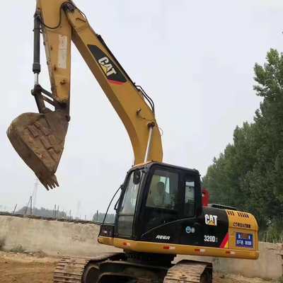Bomba e válvula hidráulicas usadas Cat 320D Excavadora 20 toneladas Máquinas de construção