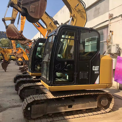 Cat 307E Máquina de rastreamento 6800 KG C2.6 DI Turbo Motor Original Pequena Escavação Usada