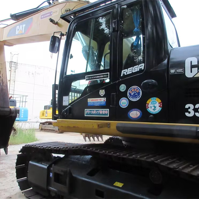 Excavadora Caterpillar 320D usada 35500 KG Peso da máquina válvula hidráulica original