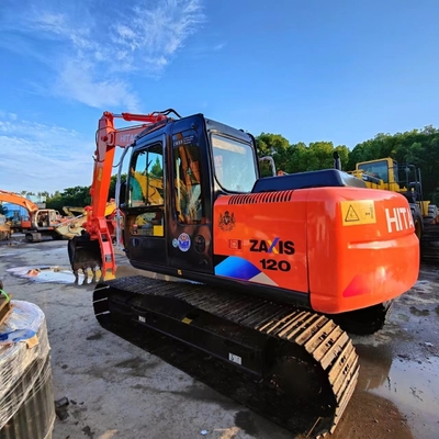 4000 horas de trabalho de segunda mão Hitachi ZX120-3 escavadeira para o seu projeto de construção