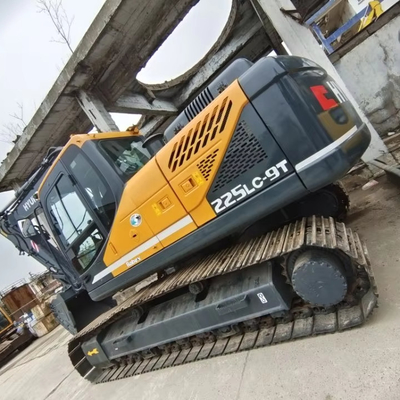 Hyundai R225 R220LC 220LC-9S Excavadora de segunda mão com capacidade máxima de escavação de 22 toneladas